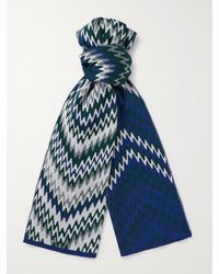 Missoni - Jacquard-knit Cotton Scarf - Lyst