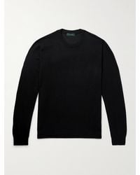 Incotex - Zanone Cashmere And Silk-Blend Sweater - Lyst