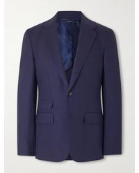 dunhill - Pinstriped Wool Suit Jacket - Lyst