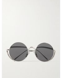 Loewe - Signature Round-Tone Sunglasses - Lyst