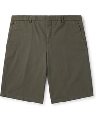 Loro Piana - Jarno Straight-Leg Stretch-Cotton Bermuda Shorts - Lyst