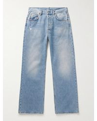 Acne Studios - 2021M Flared Distressed Jeans - Lyst