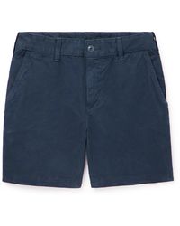 Save Khaki - Slim-fit Straight-leg Cotton-twill Shorts - Lyst