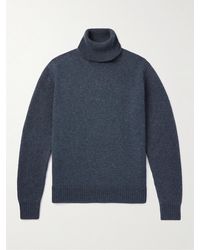 Loro Piana - Ribbed Cashmere Rollneck Sweater - Lyst