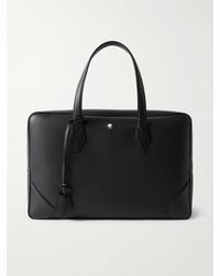 Montblanc - 149 Logo-Appliquéd Full-Grain Leather Briefcase - Lyst