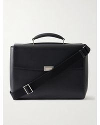 dunhill - Alfred 40 Patina-Leather Briefcase - Lyst