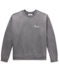 CHERRY LA - Logo-print Cotton-jersey Sweatshirt - Lyst