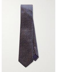 Charvet - 8.5Cm Embroidered Silk-Jacquard Tie - Lyst