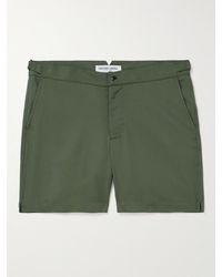 Frescobol Carioca - Rio Slim-fit Mid-length Recycled Swim Shorts - Lyst