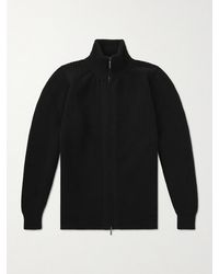 William Lockie - Zack Ribbed Cashmere Cardigan - Lyst