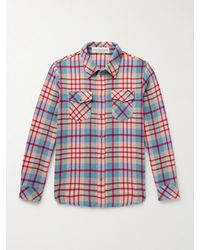 God's True Cashmere - Checked Cashmere Shirt - Lyst