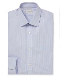 Charvet - Striped Cotton-poplin Shirt - Lyst