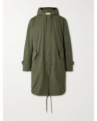 Officine Generale - Bradley Shell Hooded Parka - Lyst