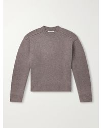 Studio Nicholson - Yak And Merino Wool-Blend Sweater - Lyst