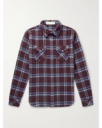 God's True Cashmere - Checked Cashmere Overshirt - Lyst