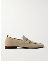 Officine Creative - Oliver 001 Suede Penny Loafers - Lyst