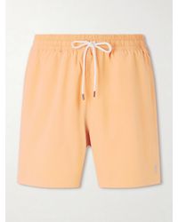 Polo Ralph Lauren - Traveler Straight-Leg Mid-Length Recycled Swim Shorts - Lyst