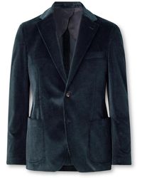 Lardini - Stretch-Cotton Corduroy Suit Jacket - Lyst