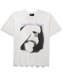Enfants Riches Deprimes - Chained To A Cloud Printed Cotton-jersey T-shirt - Lyst