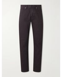 Stone Island - Denim Straight-Leg Regenerative Cotton Jeans - Lyst