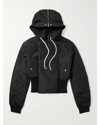 Rick Owens - Bomber Cropped Imbottito - Lyst
