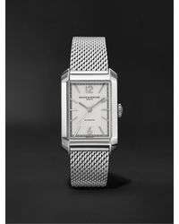 Baume & Mercier - Hampton Automatic 27.5mm Stainless Steel Watch - Lyst