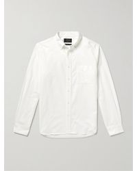 Beams Plus - Hemd aus Baumwoll-Oxford mit Button-Down-Kragen - Lyst