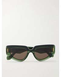 Loewe - Anagram D-Frame Acetate Sunglasses - Lyst