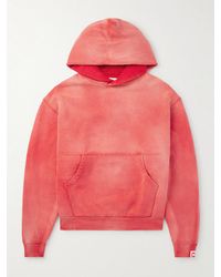 CHERRY LA - Horsepower Hoodie aus Baumwoll-Jersey mit Logostickerei in Stückfärbung - Lyst