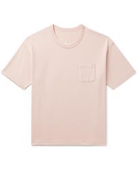Visvim - Jumbo Cotton And Cashmere-blend Jersey T-shirt - Lyst