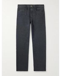 Fear Of God - Straight-leg Logo-appliquéd Jeans - Lyst