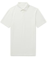 Altea - Cotton-jersey Polo Shirt - Lyst