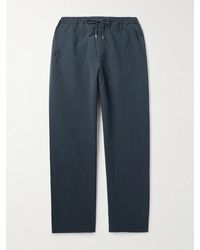 A Kind Of Guise - Samurai Straight-Leg Cotton And Linen-Blend Seersucker Drawstring Suit Trousers - Lyst