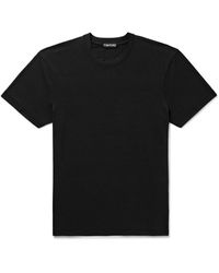 Tom Ford - Slim-fit Lyocell And Cotton-blend Jersey T-shirt - Lyst