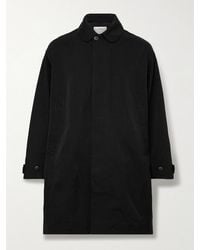 Visvim - Balmat Wool And Linen-Blend Twill Coat - Lyst