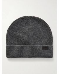 Canali - Wool And Cashmere-Blend Beanie - Lyst