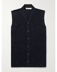 Inis Meáin - Breidin Merino Wool And Cashmere-blend Gilet - Lyst
