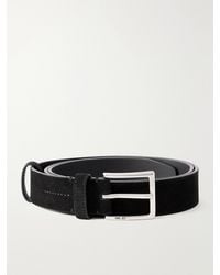 NN07 - 3Cm Ever 90025 Suede Belt - Lyst