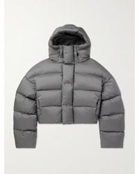 Entire studios - Mml Quilted Shell Hooded Down Jacket - Lyst