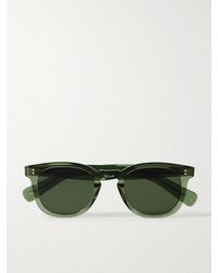 Garrett Leight - Kinney Ii Round-Frame Acetate Sunglasses - Lyst