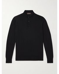 Loro Piana - Wish Virgin Wool Polo Shirt - Lyst