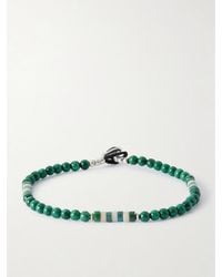 Mikia - Sterling Malachite Bracelet - Lyst