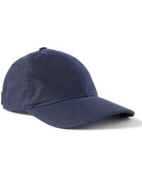 Loewe - Logo-Embroidered Cotton-Canvas Baseball Cap - Lyst