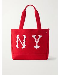 Aimé Leon Dore - Ny Highlanders Logo-Appliquéd Canvas Tote - Lyst