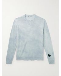 Acne Studios - Kronos Tie-dyed Cotton-blend Sweater - Lyst