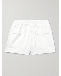 Dries Van Noten - Straight-Leg Cotton-Twill Shorts - Lyst