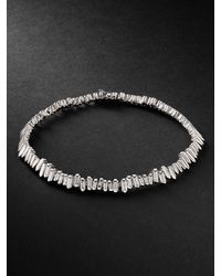 Suzanne Kalan 18kt Witgouden Armband in het Metallic voor heren Heren Sieraden voor voor Armbanden voor 