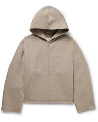 Acne Studios - Doveria Double-faced Wool And Cashmere-blend Felt Hooded Jacket - Lyst