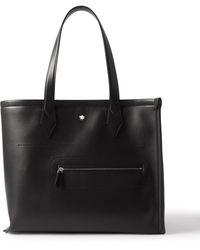 Montblanc - Leather Tote Bag - Lyst