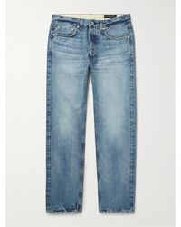Rag & Bone - Fit 4 Straight-leg Denim Jeans - Lyst
